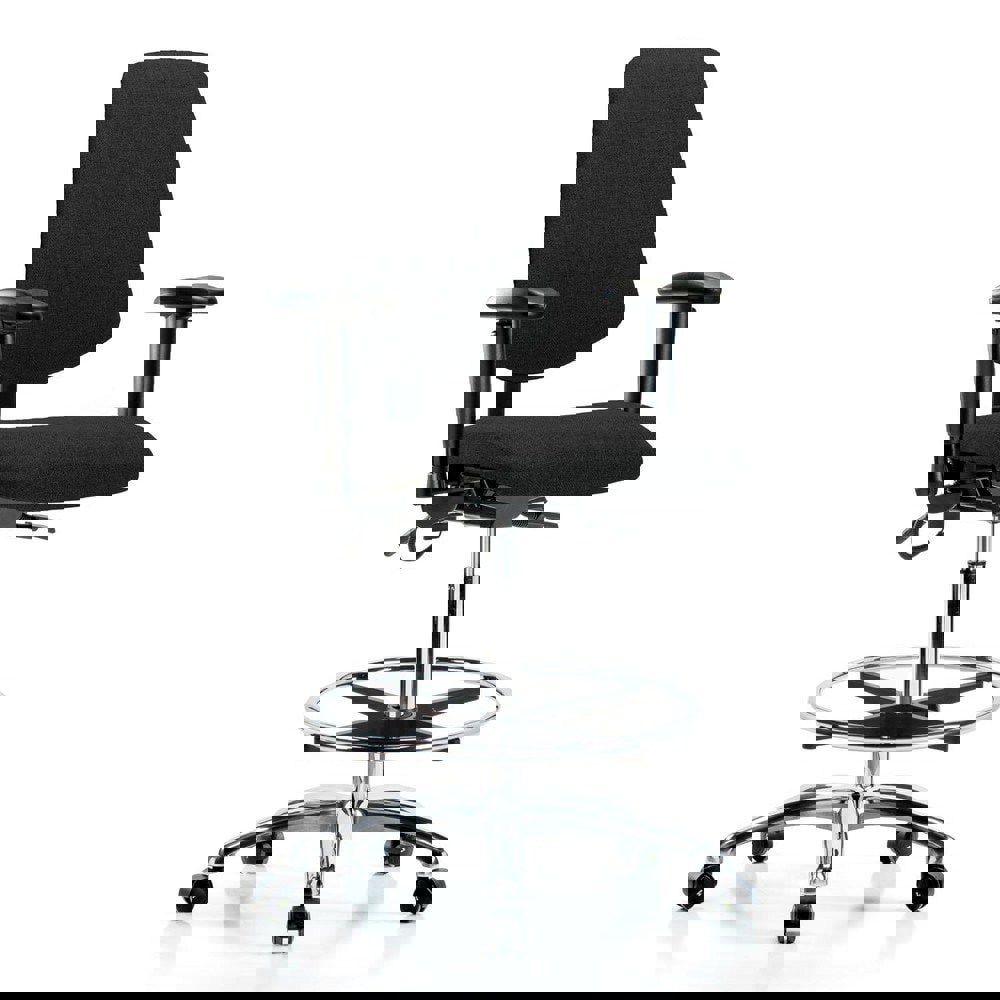 Task Chair: Conductive Cloth, Black